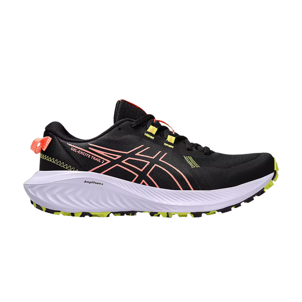 Asics Women's Gel Excite Trail 2 Black Sun Coral