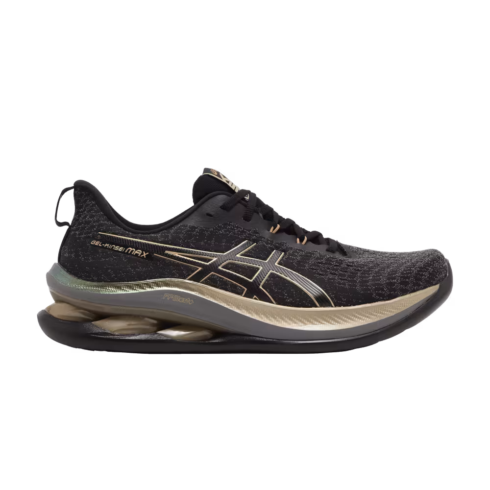 ASICS Gel Kinsei Max Platinum Black Champagne