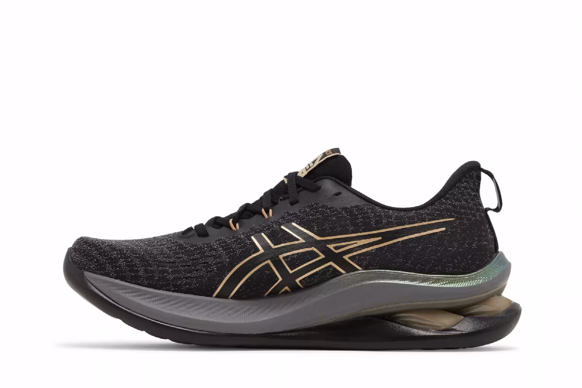 ASICS Gel Kinsei Max Platinum Black Champagne, view 4