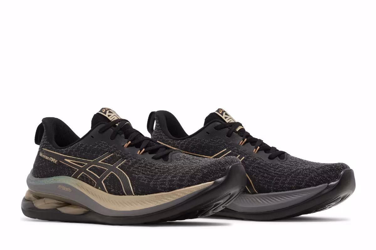 ASICS Gel Kinsei Max Platinum Black Champagne, view 9