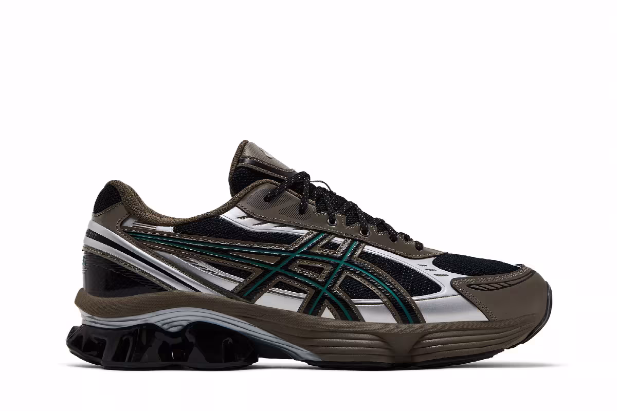 ASICS Gel Kinetic Fluent Black Dark Taupe, view 2