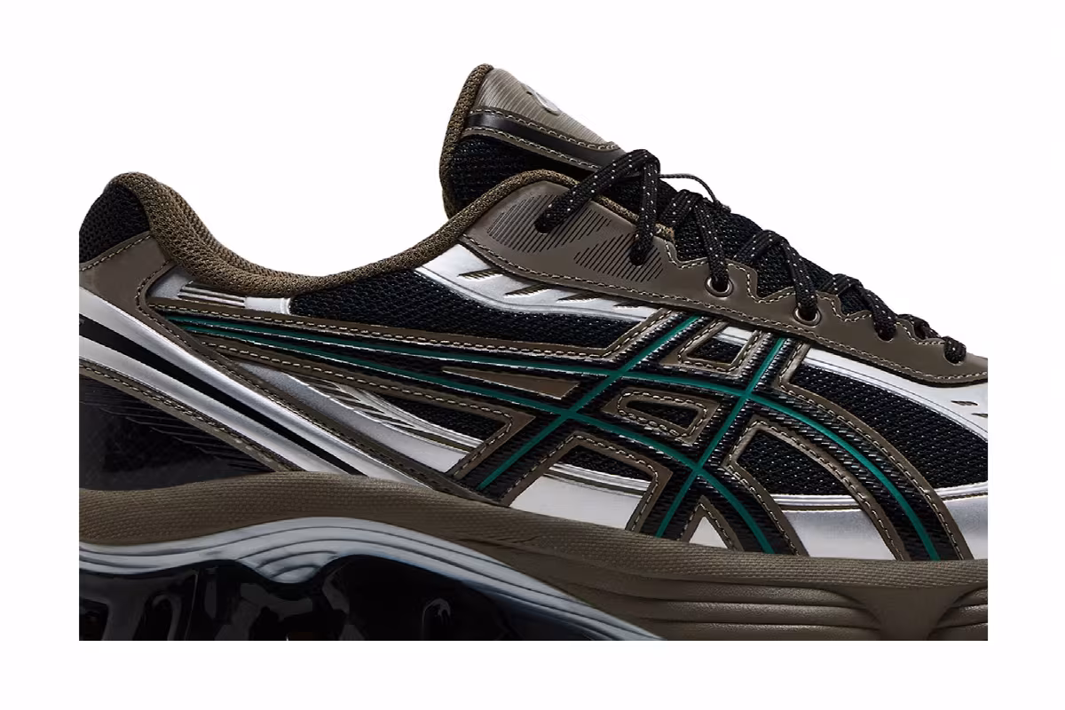 ASICS Gel Kinetic Fluent Black Dark Taupe, view 3