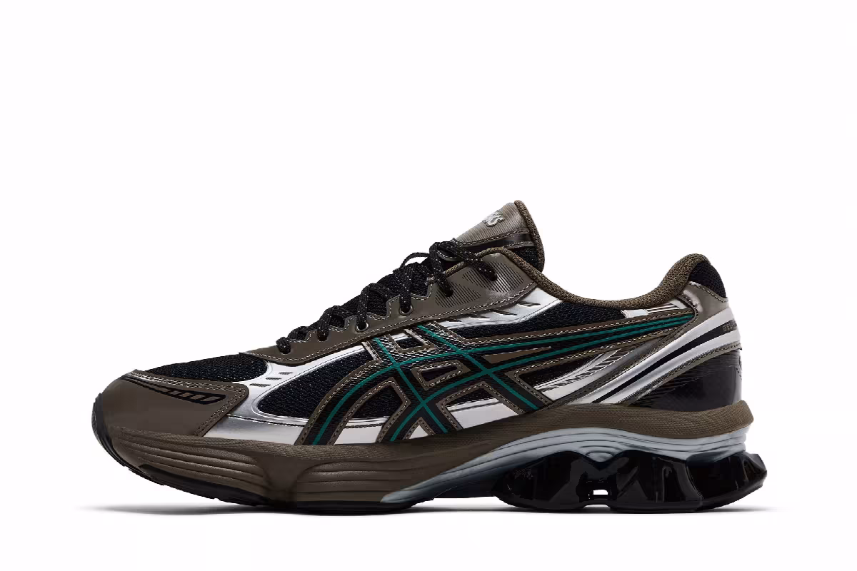 ASICS Gel Kinetic Fluent Black Dark Taupe, view 4