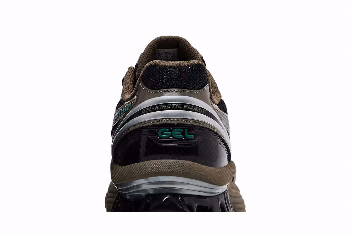 ASICS Gel Kinetic Fluent Black Dark Taupe, view 8