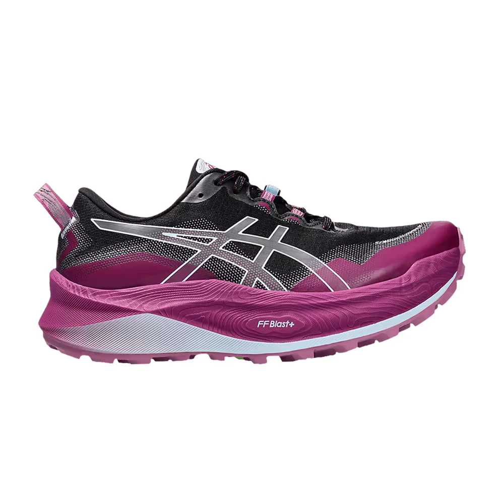 Asics Women's Trabuco Max 3 Black Dark Fuchsia