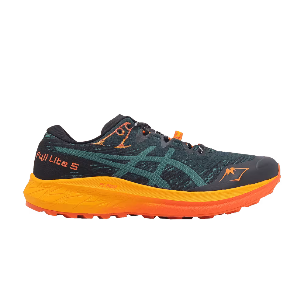 Asics Fuji Lite 5 Saxon Green Rainy Lake