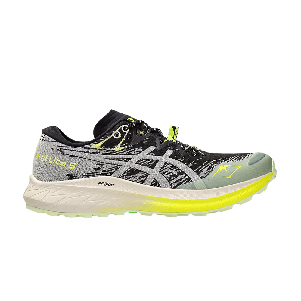 Asics Women's Fuji Lite 5 Black Oatmeal