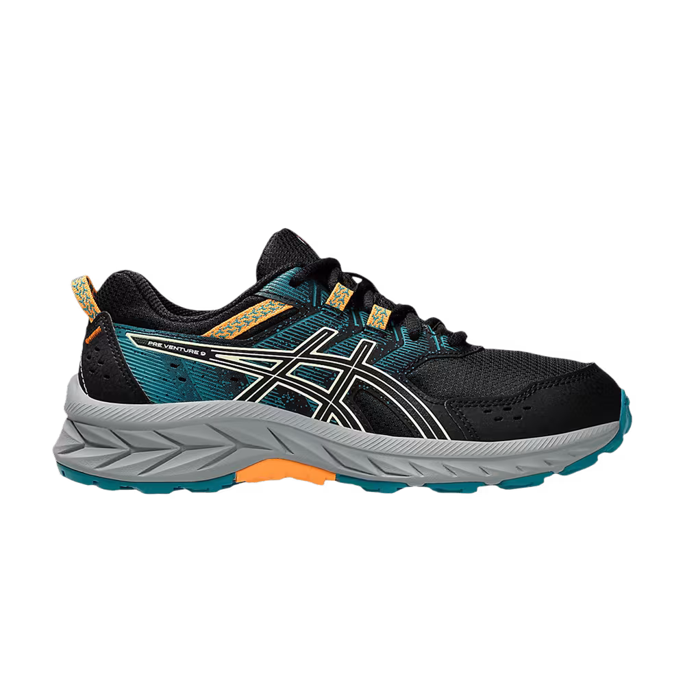 Asics Gel Venture 9 GS Black Cool Matcha
