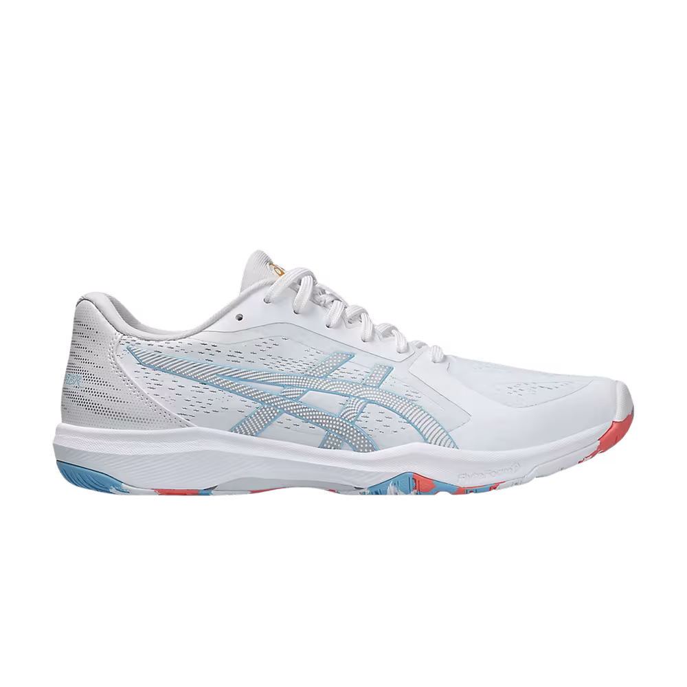 Asics DynaFeather White Light Blue Silver