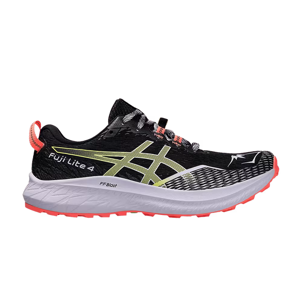 Asics Women's Fuji Lite 4 Black Cacti