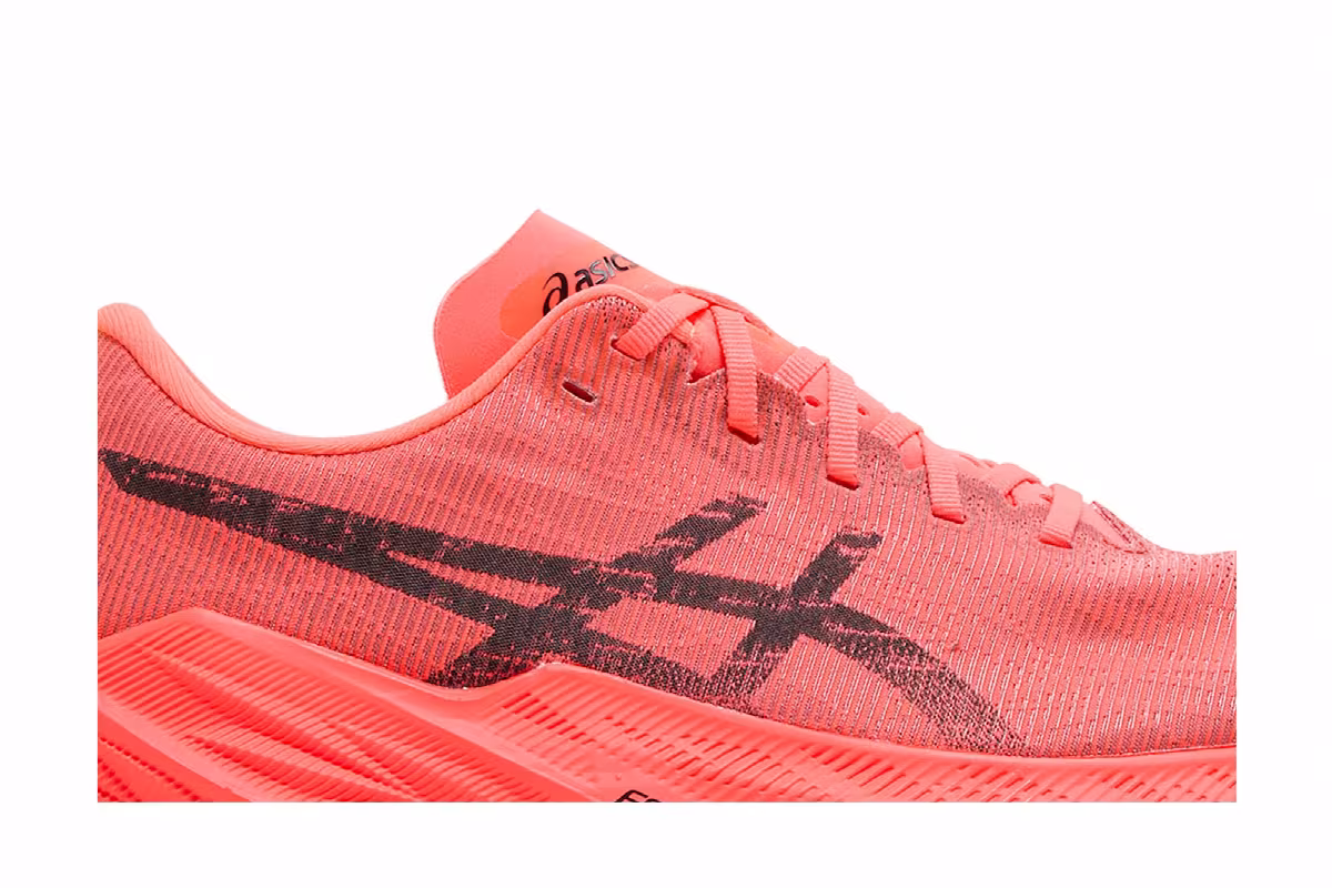 ASICS Superblast Sunrise Red Black, view 3