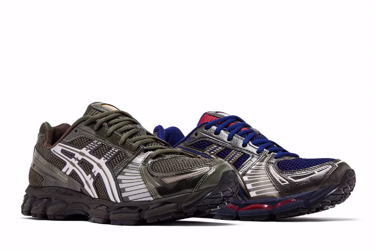 Marvel vs. Capcom x Kith x ASICS Gel Kayano 12.1 Double Box - Captain America vs. Guile With Comic Book, view 2