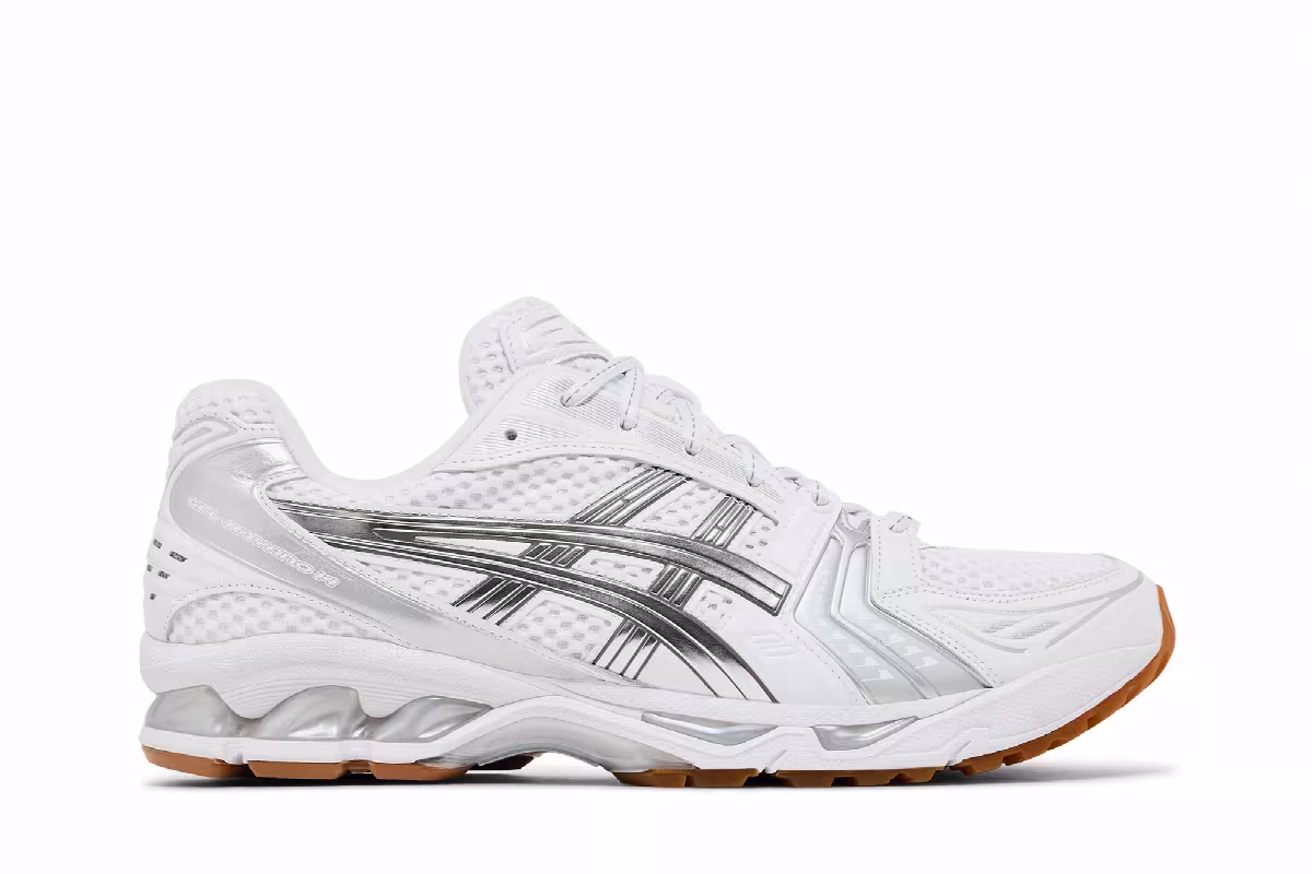 A.P.C. x ASICS Gel Kayano 14 White Pure Silver, view 2
