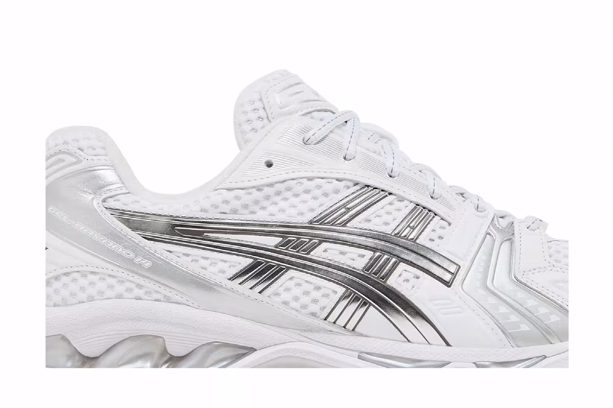A.P.C. x ASICS Gel Kayano 14 White Pure Silver, view 3