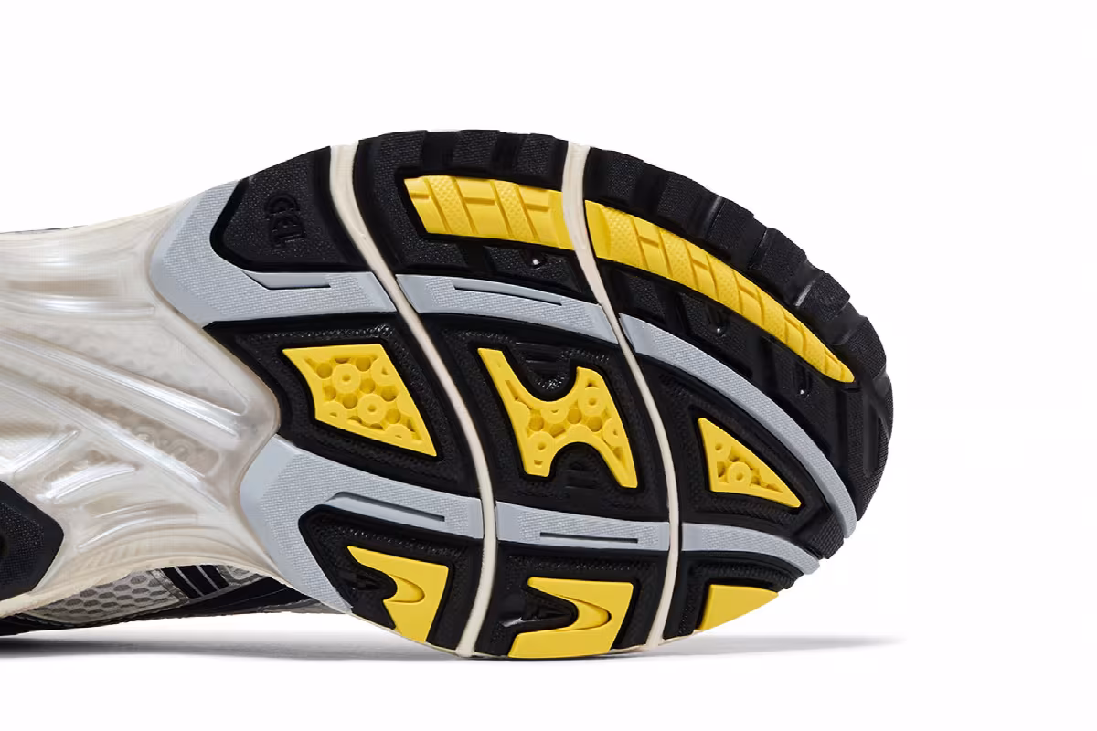 JJJJound x ASICS Gel Kayano 14 White Midnight Navy, view 6