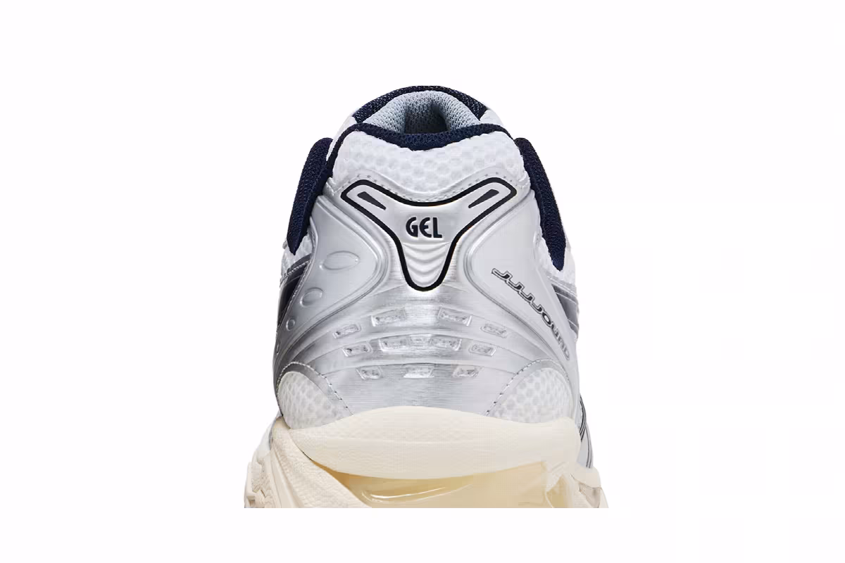 JJJJound x ASICS Gel Kayano 14 White Midnight Navy, view 8