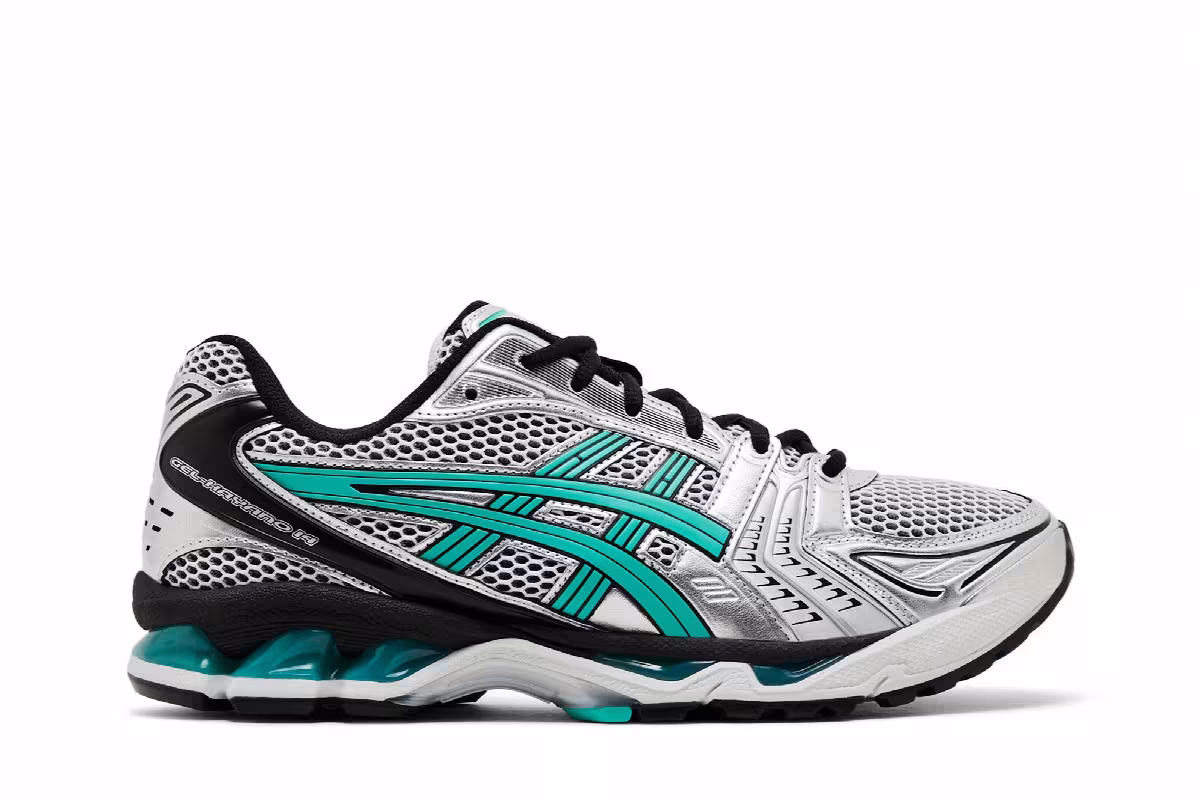 ASICS Gel Kayano 14 Silver Waterfall, view 2