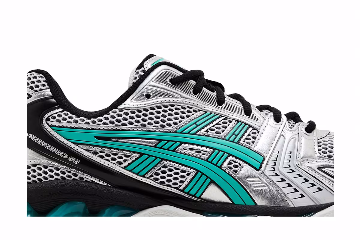 ASICS Gel Kayano 14 Silver Waterfall, view 3