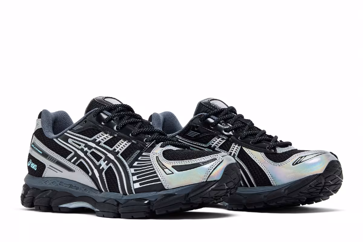 ASICS Gel Kayano 12.1 Holiday Pack - Black Pure Silver, view 9