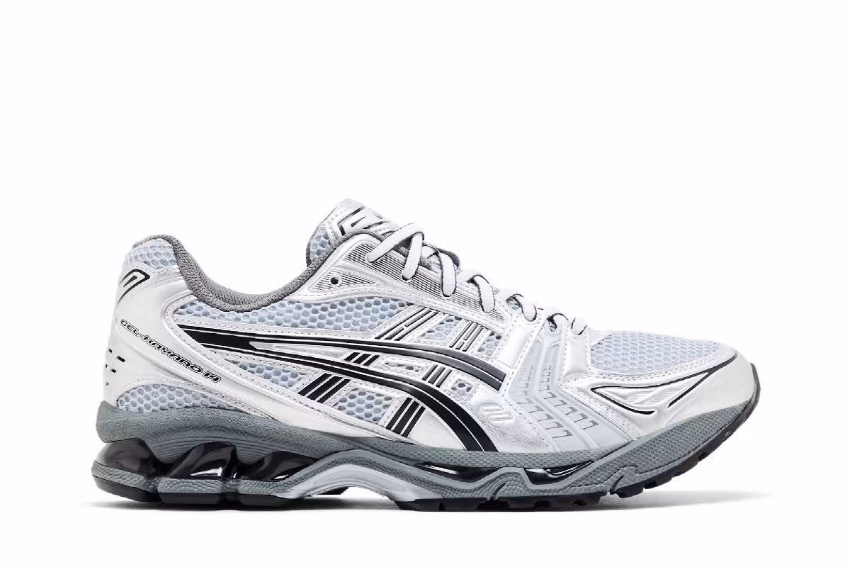 Urban Research x ASICS Gel Kayano 14 Pure Silver Black, view 2
