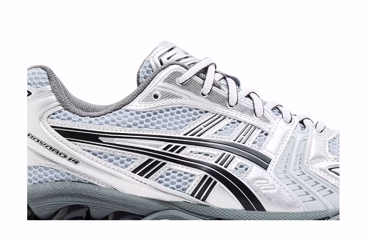 Urban Research x ASICS Gel Kayano 14 Pure Silver Black, view 3