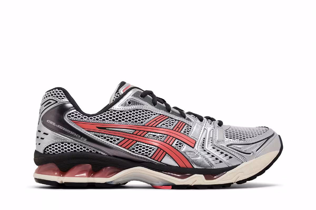 ASICS Gel Kayano 14 Silver Papaya, view 2