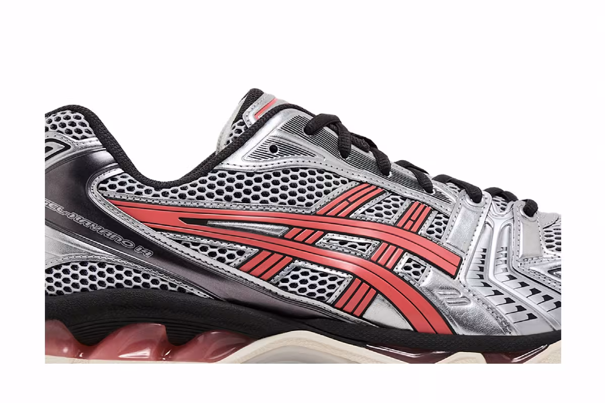 ASICS Gel Kayano 14 Silver Papaya, view 3