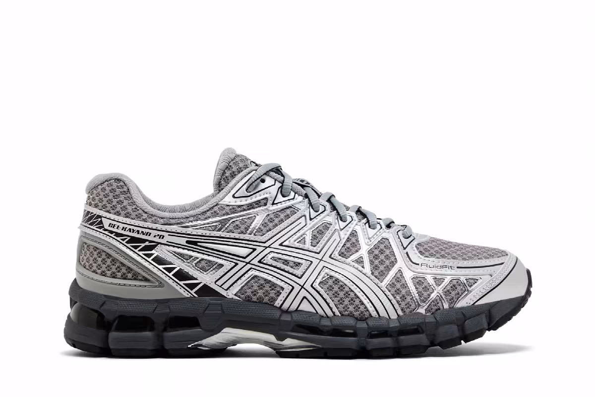ASICS Gel Kayano 20 Gravel Pure Silver, view 2