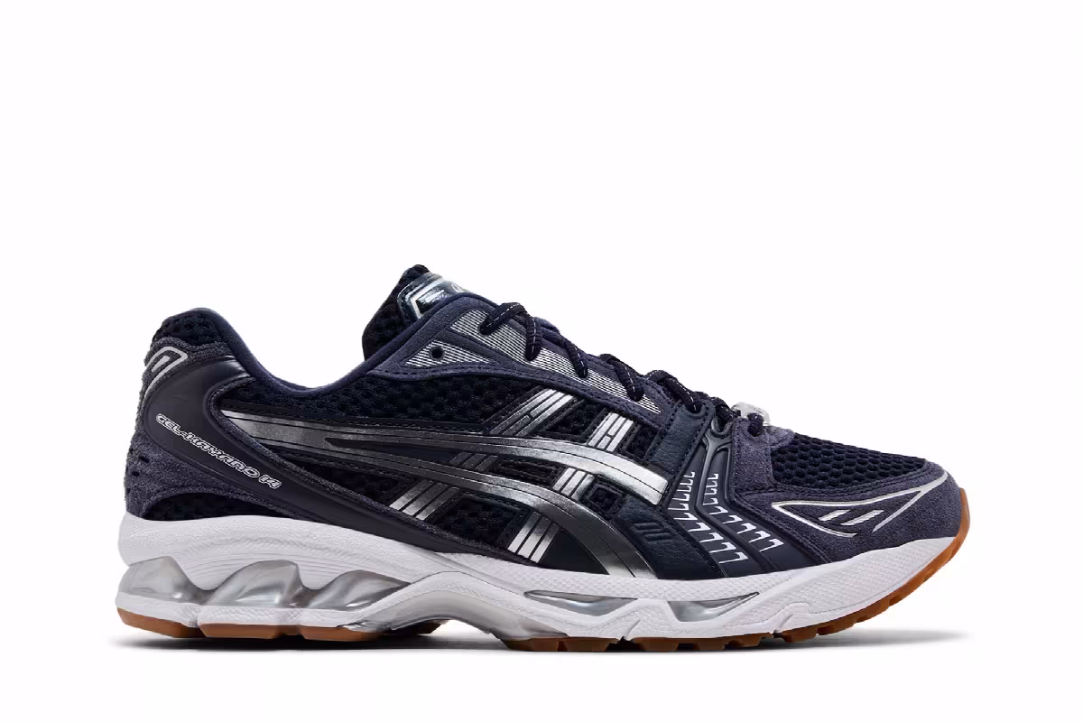 A.P.C. x ASICS Gel Kayano 14 Indigo Fog, view 2