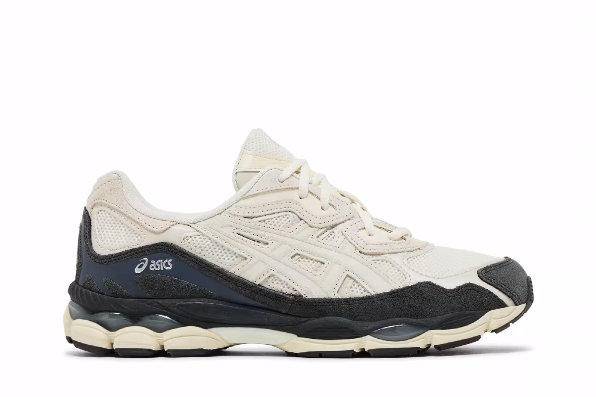 ASICS Gel NYC White Smoke Grey, view 2