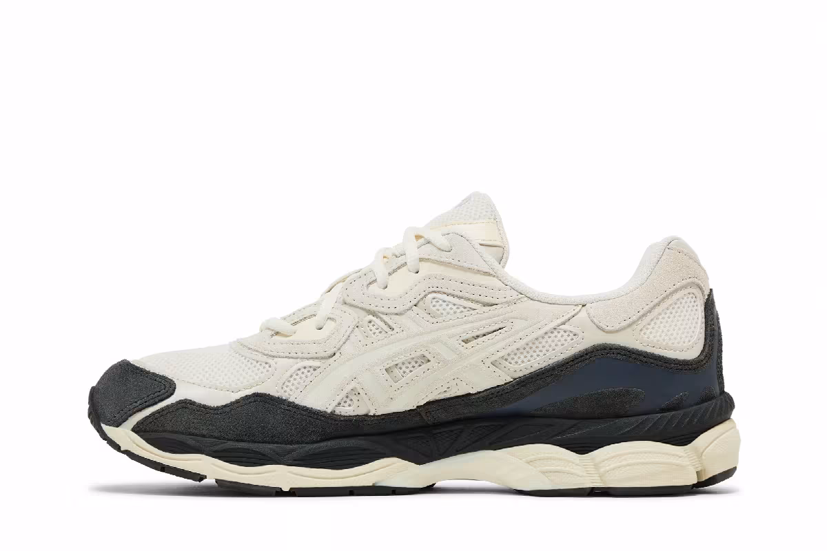 ASICS Gel NYC White Smoke Grey, view 4