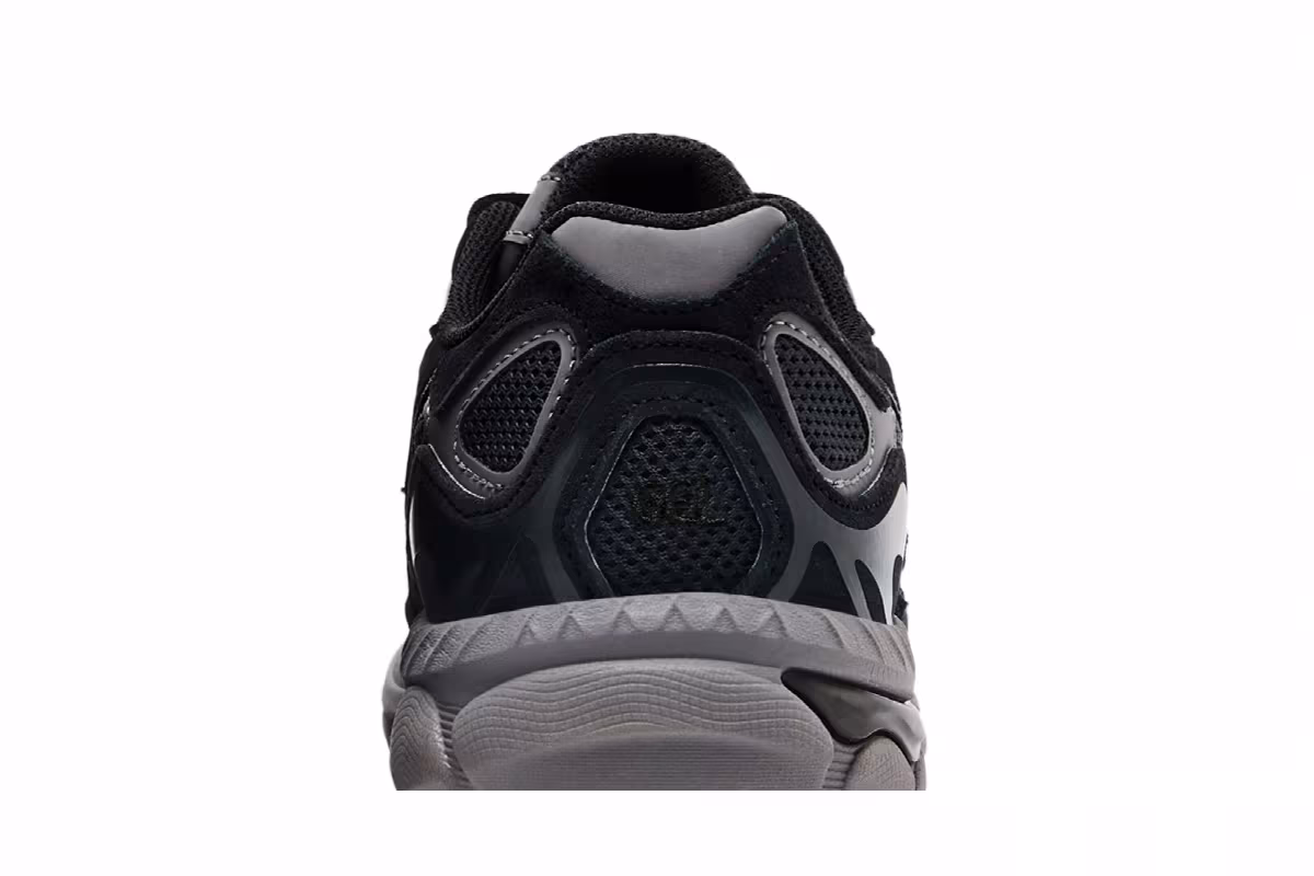 ASICS Gel NYC GS Graphite Grey Black, view 8