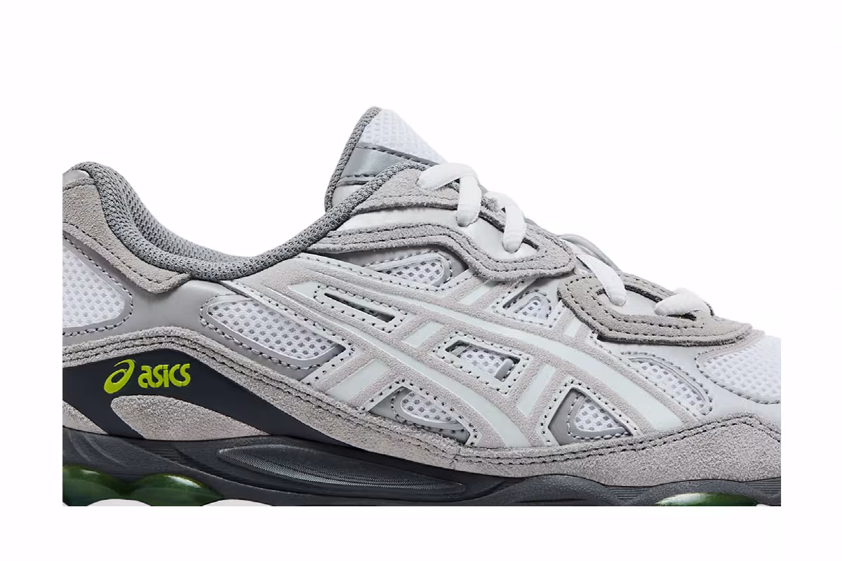 ASICS Gel NYC White Glacier Grey, view 3
