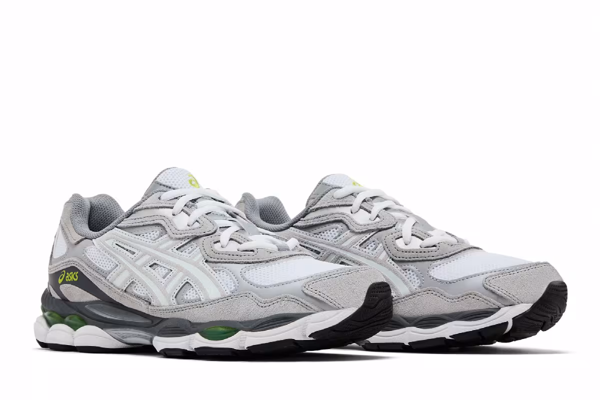 ASICS Gel NYC White Glacier Grey, view 9