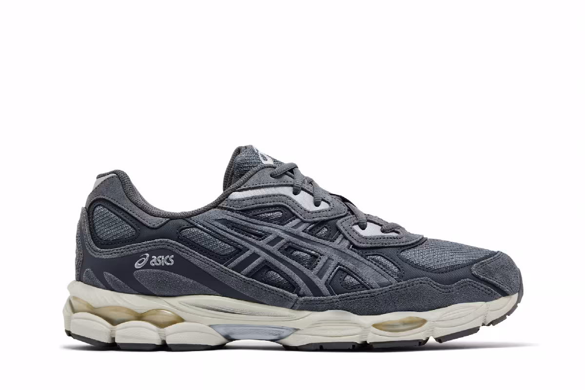 ASICS Gel NYC Steel Grey Carrier Grey, view 2