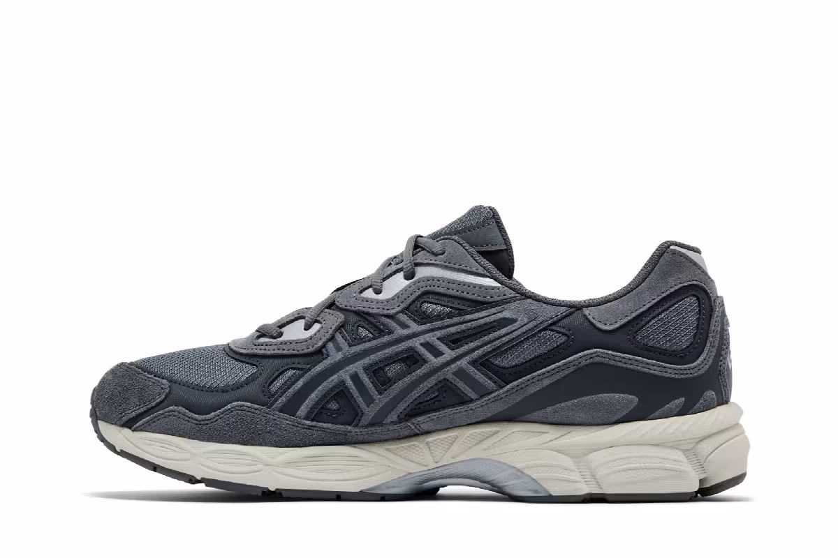 ASICS Gel NYC Steel Grey Carrier Grey, view 4