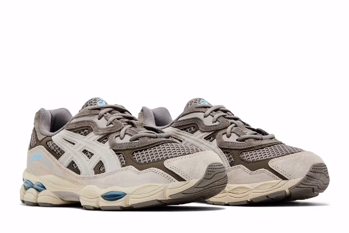 ASICS Gel NYC Steeple Grey Cream, view 9
