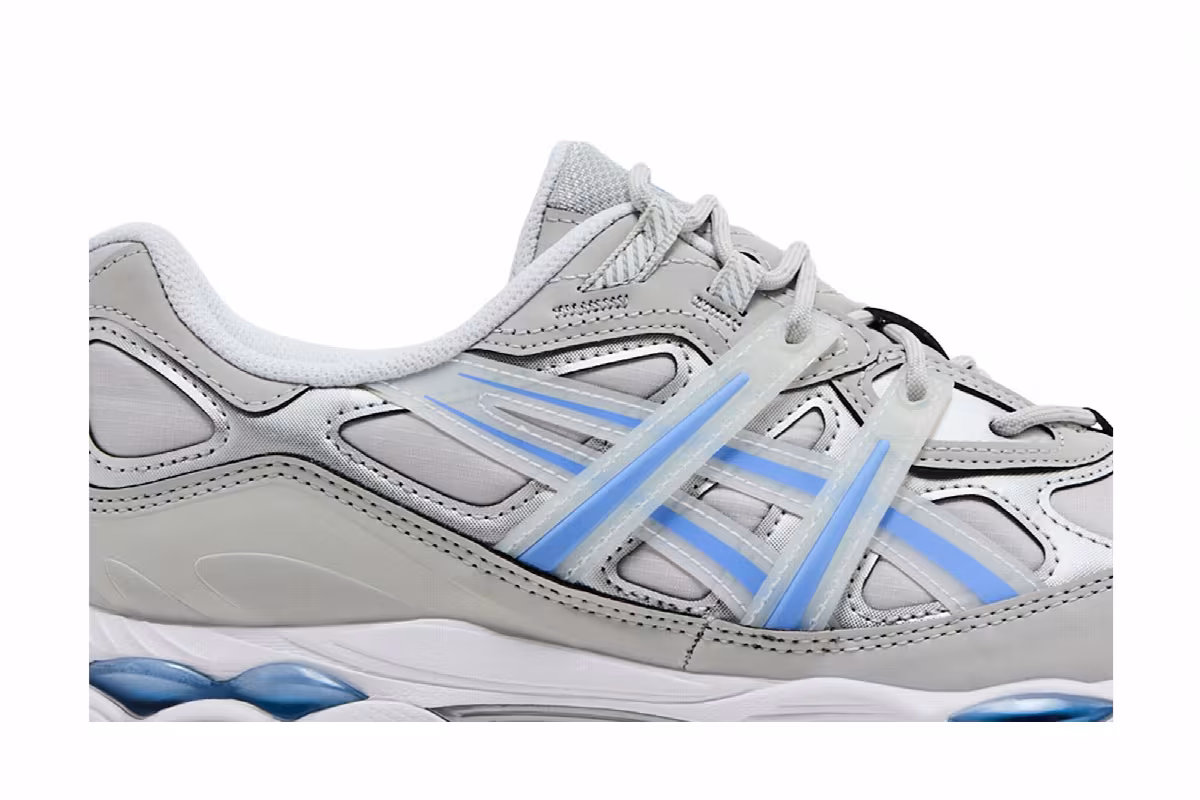 ASICS Gel NYC Utility Cloud Grey Periwinkle Blue, view 3