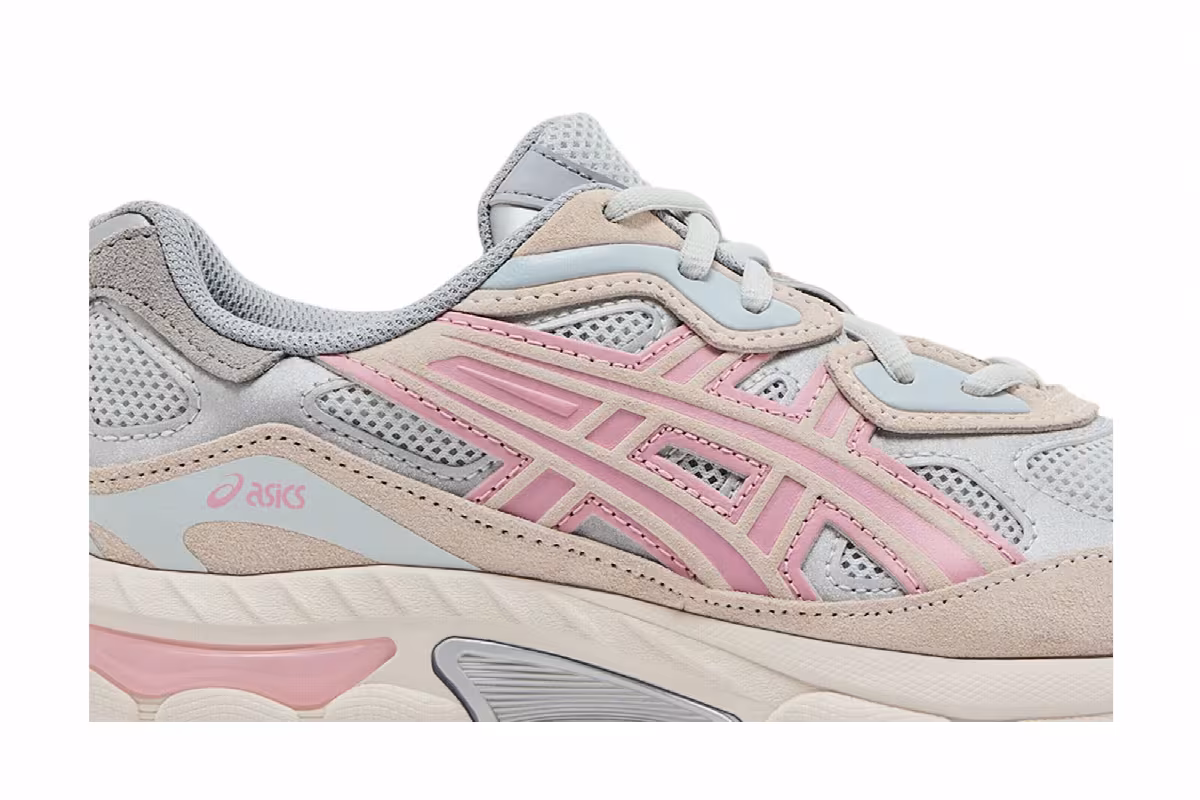 ASICS Gel NYC GS Glacier Grey Coneflower, view 3