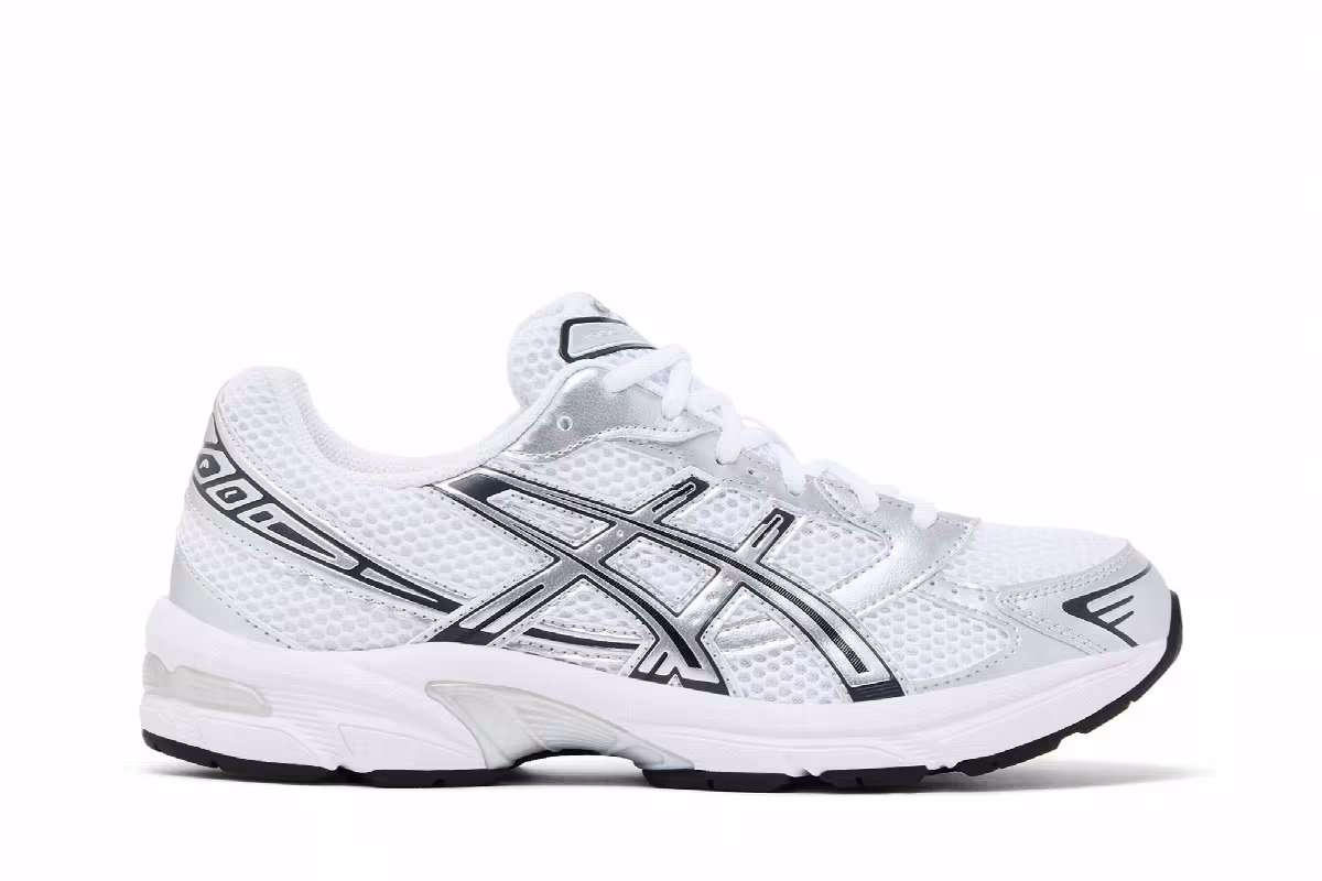 ASICS Gel 1130 White Pure Silver Black, view 2