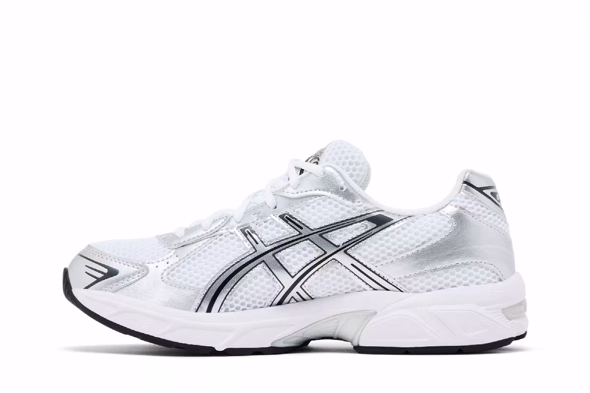ASICS Gel 1130 White Pure Silver Black, view 4