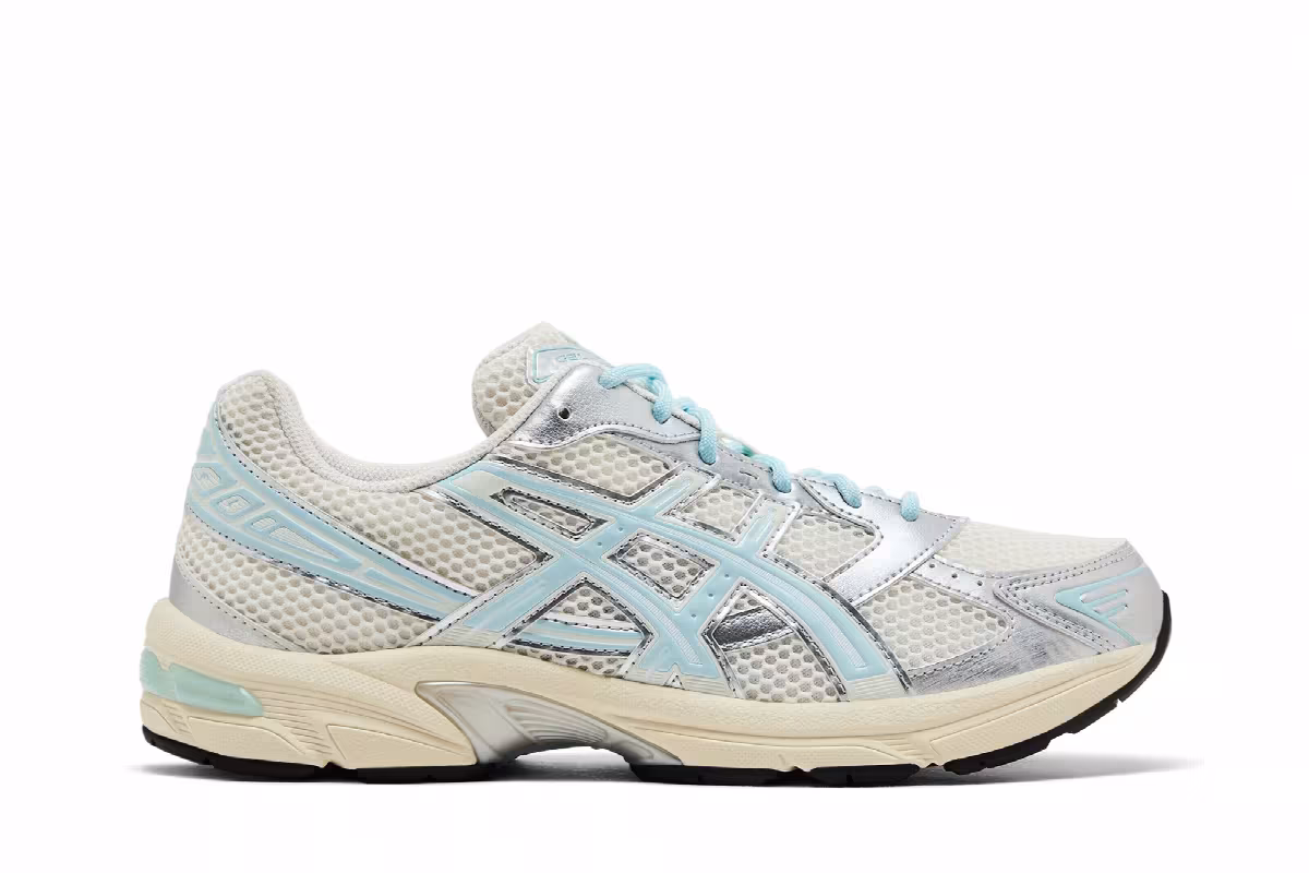 Kith x ASICS Gel 1130 Cream Starlight Blue 2025, view 2