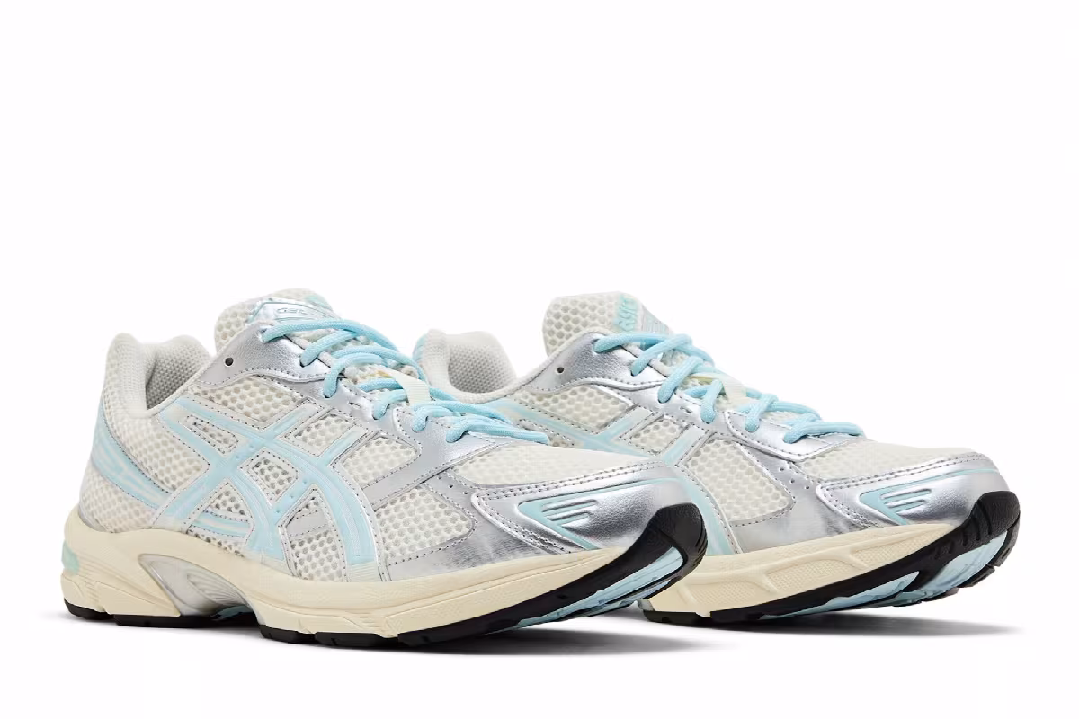 Kith x ASICS Gel 1130 Cream Starlight Blue 2025, view 9