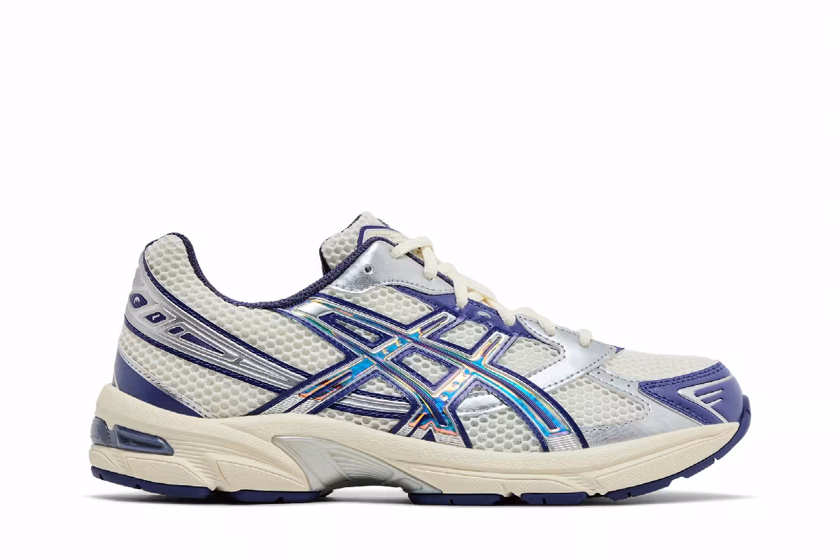 ASICS Women's Gel 1130 Cream Skipper Blue, view 2