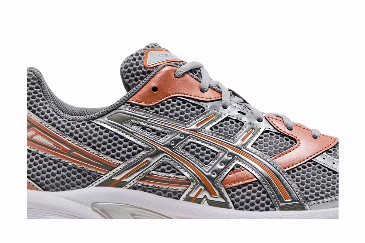 ASICS Gel 1130 Cement Grey Rust Orange, view 3