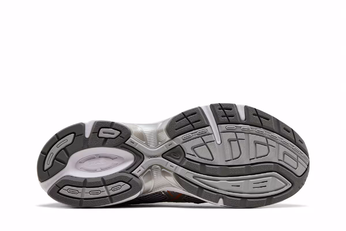 ASICS Gel 1130 Cement Grey Rust Orange, view 5