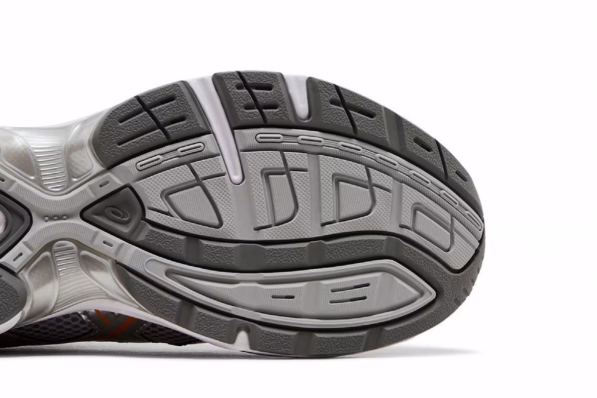 ASICS Gel 1130 Cement Grey Rust Orange, view 6