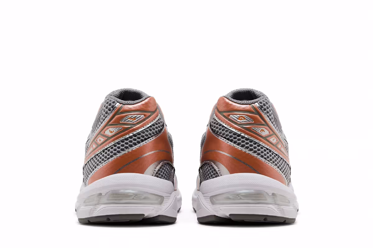 ASICS Gel 1130 Cement Grey Rust Orange, view 7