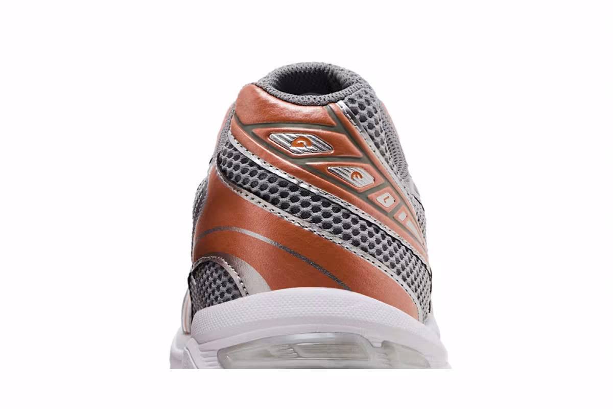 ASICS Gel 1130 Cement Grey Rust Orange, view 8