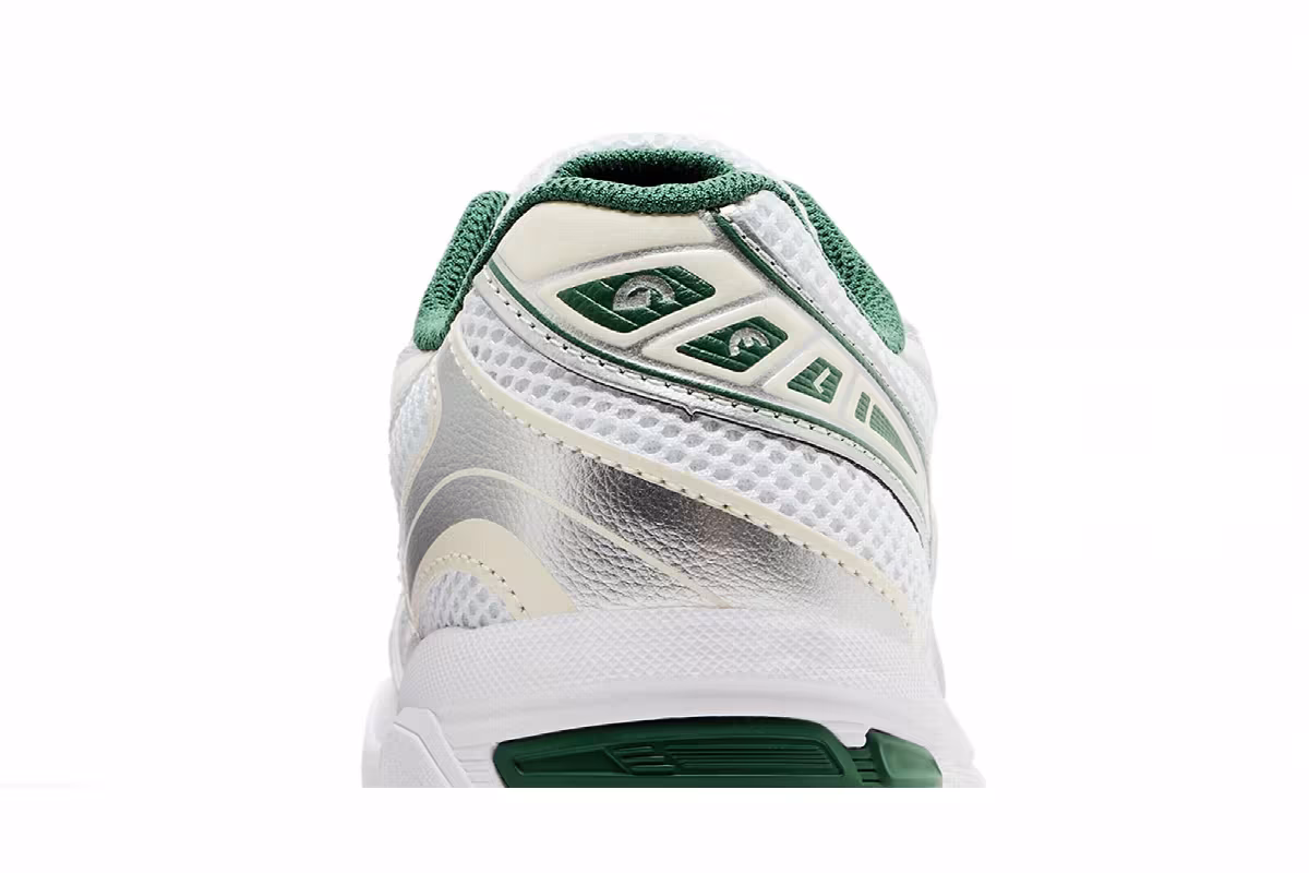 ASICS Gel 1130 GS White Shamrock Green, view 8